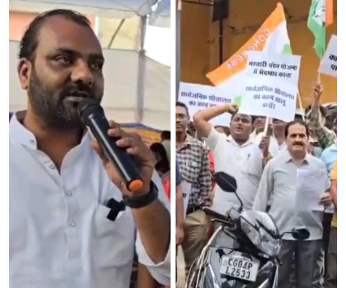 Chauchak media ,शहीद चूड़ामणि नायक वार्ड में आयोजित जनसमस्या निवारण शिविर में कांग्रेसी कार्यकर्ताओं को जनता ने सिखाया सबक, प्रदर्शन करने आए कार्यकर्ता मूंह छुपाकर भागे